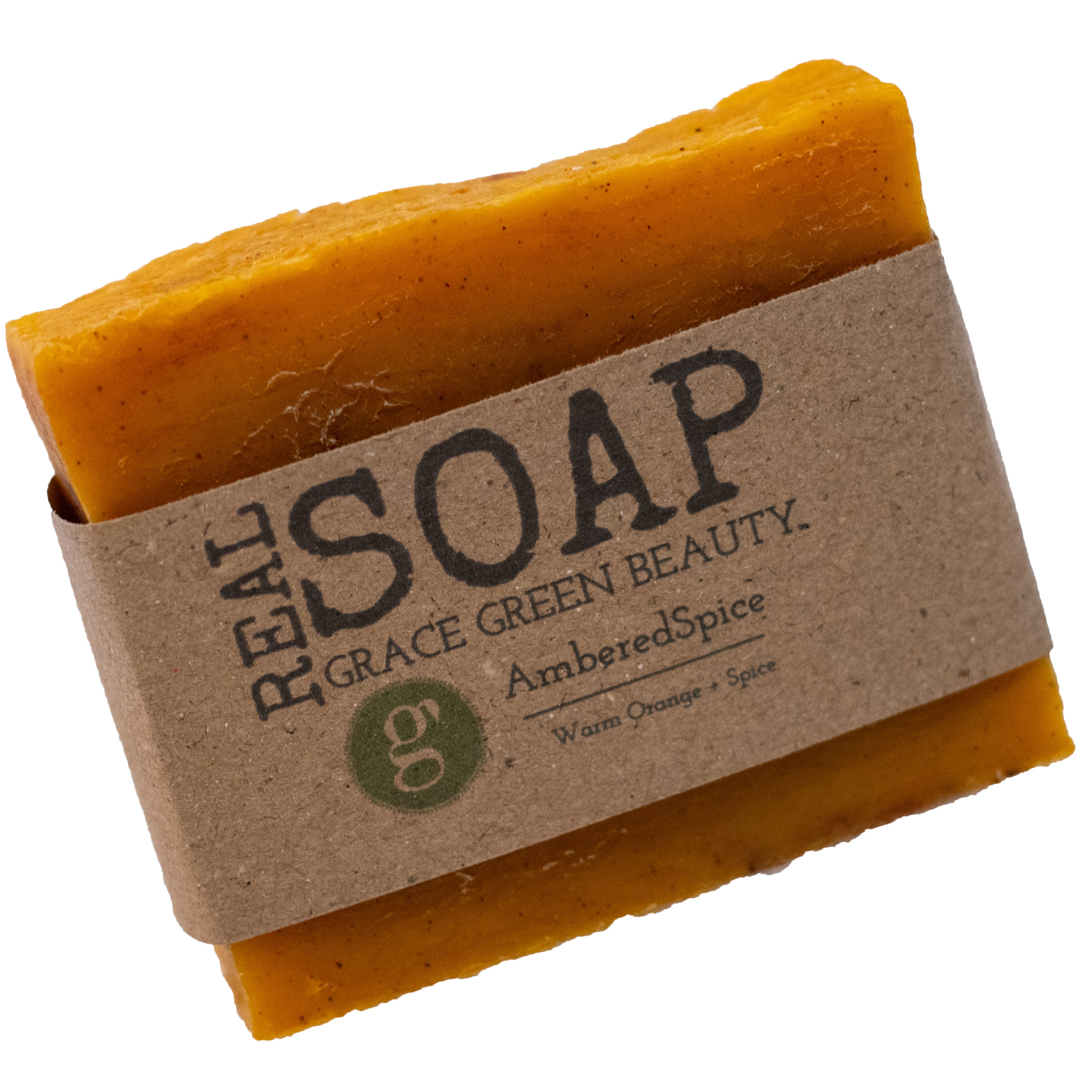 S.O.A.P. GRACE アナログ盤 AmberedSpice Botanical Soap Warm Orange + Spice – Grace Green Beauty