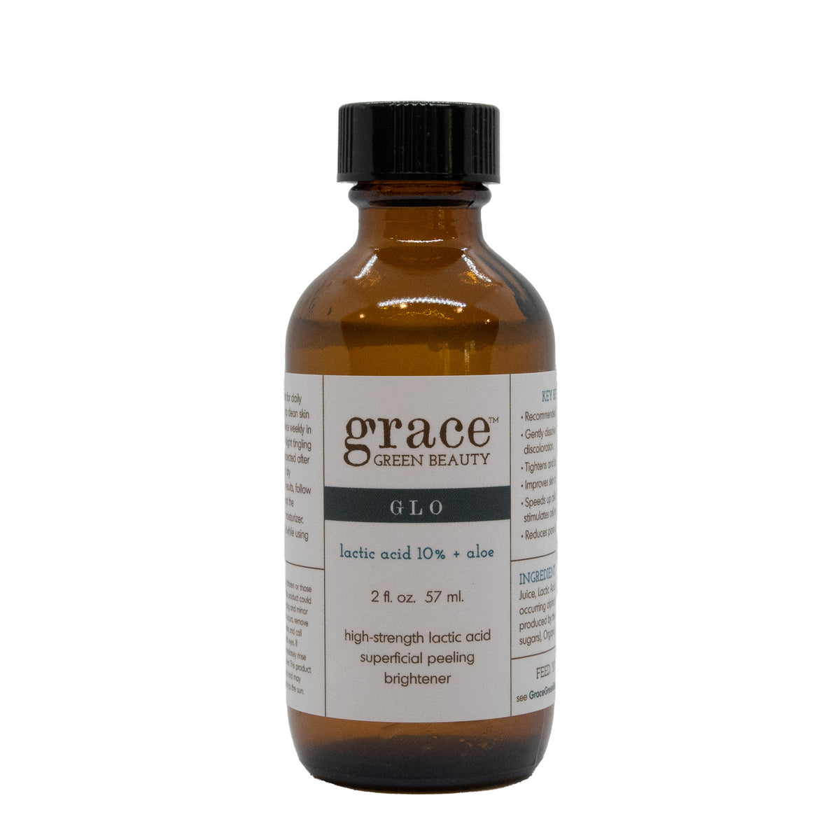 GLO Lactic Acid 10% + Aloe | Grace Green Beauty