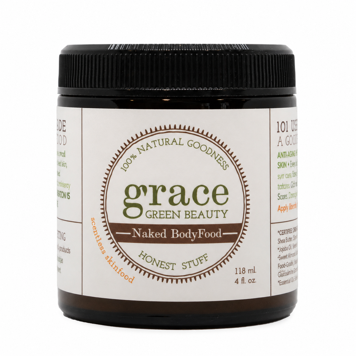 Naked BodyFood Scentless Head-to-Toe Superfood For Skin