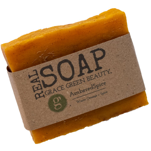 AmberedSpice Botanical Soap Warm Orange + Spice