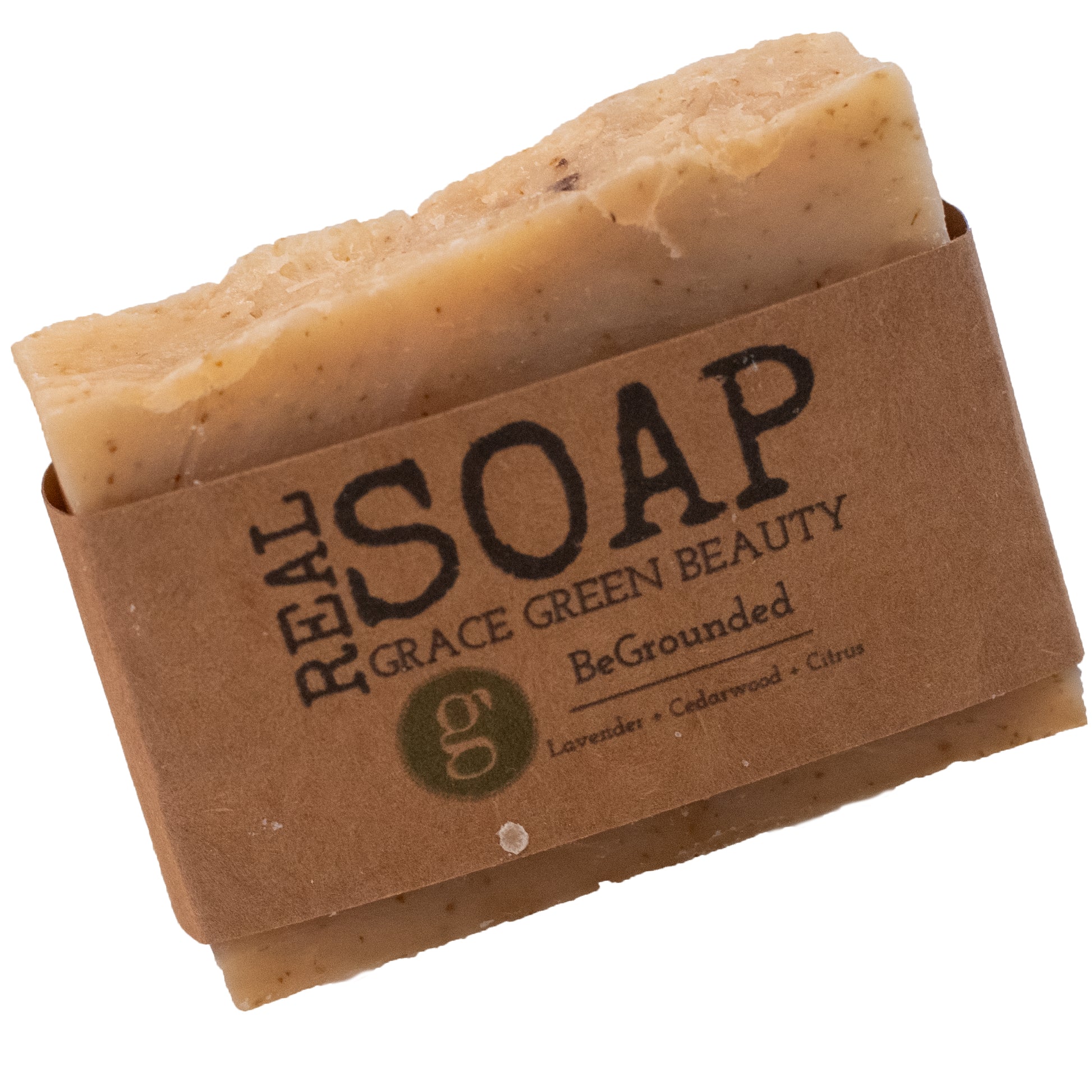 BeGrounded Botanical Soap Lavender + Cedarwood + Citrus