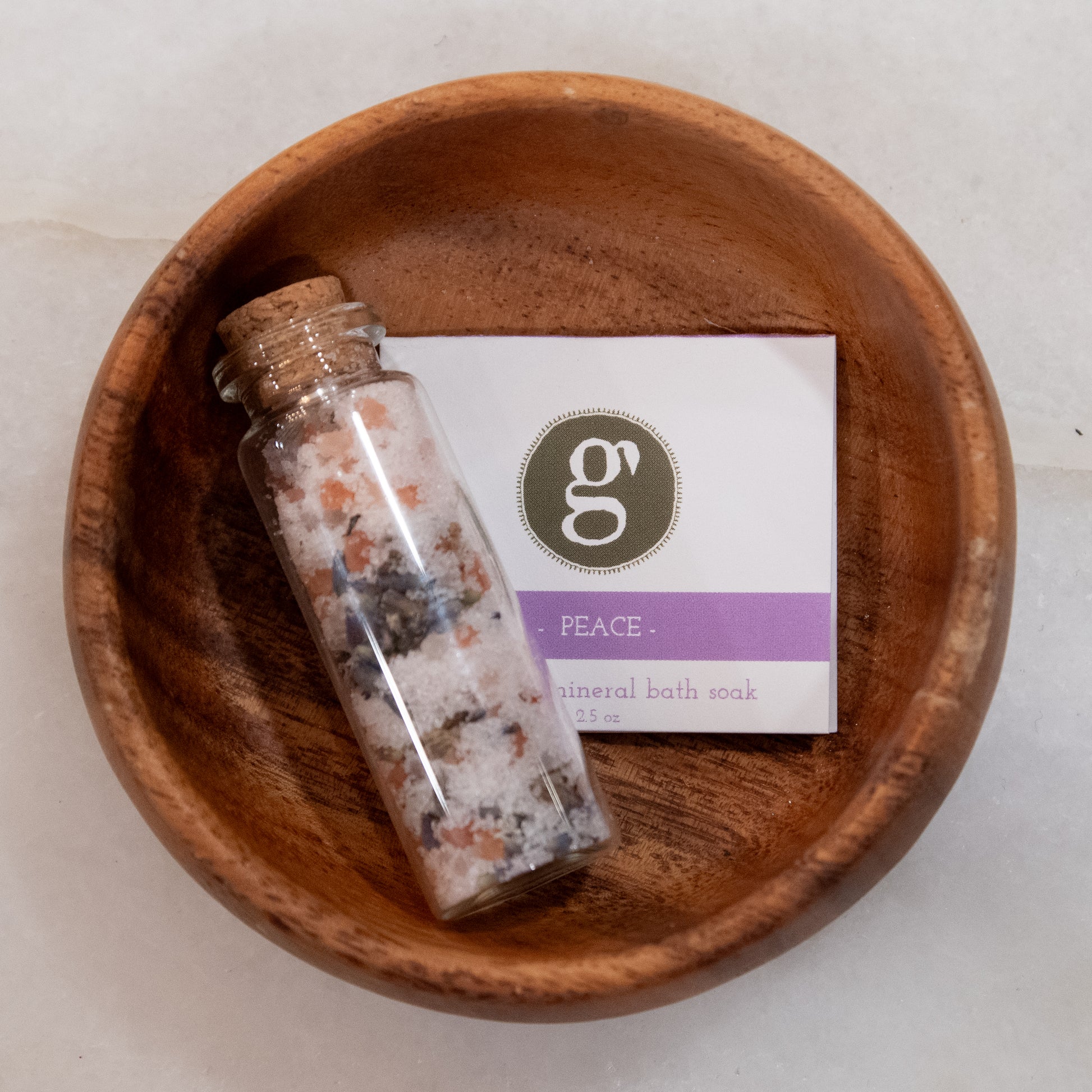 Single Vile BathShot Mineral Soak