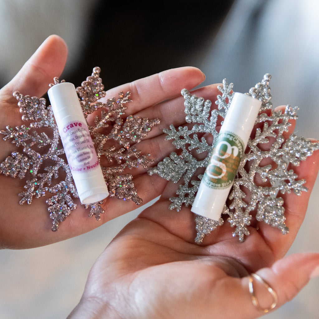 Snowflake Chapsticks