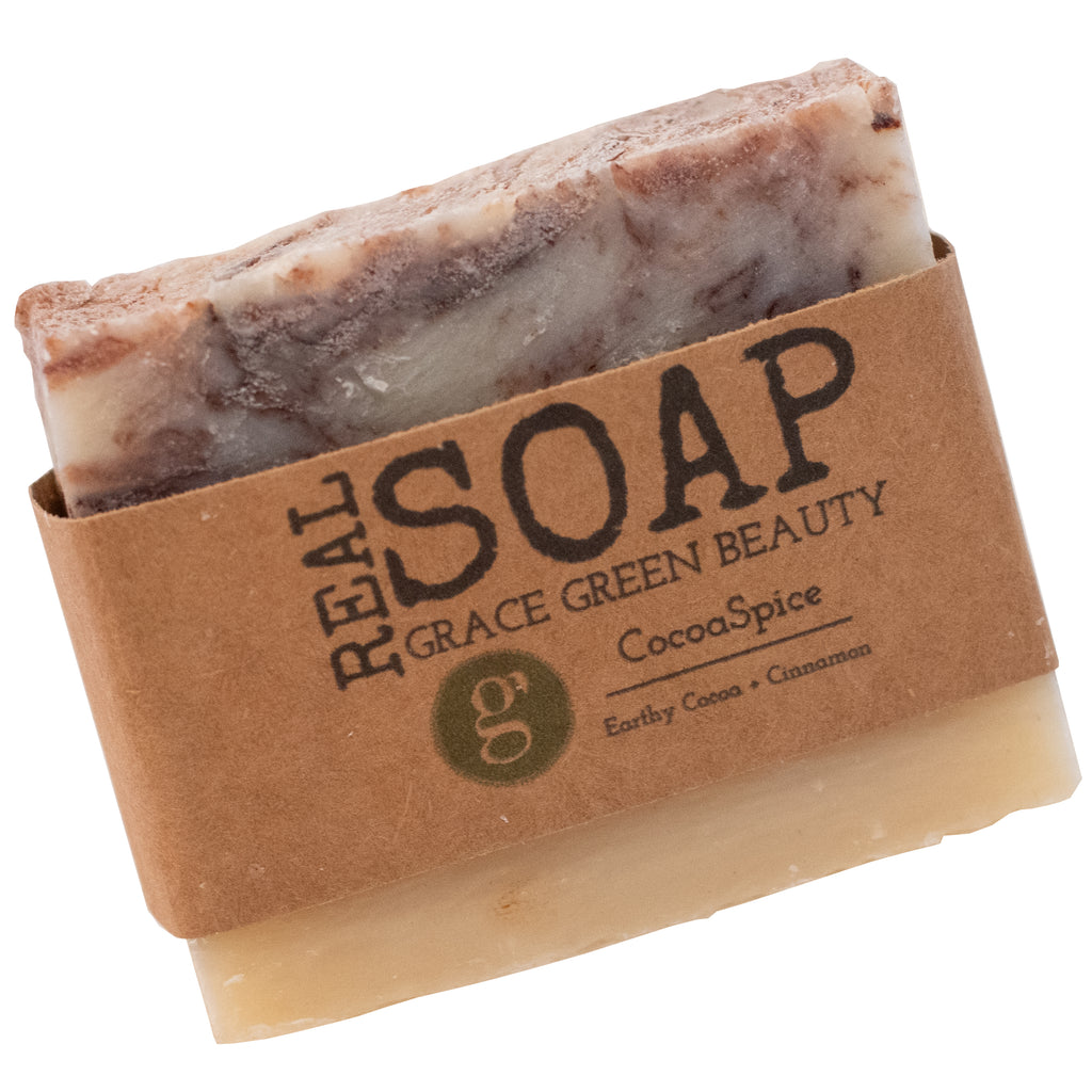 Cocoa Spice Botanical Soap Earthy Cocoa + Cinnamon